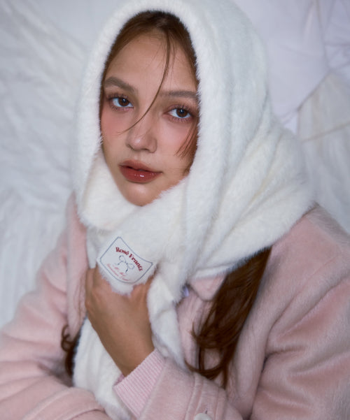 Two-button Wool Half Coat [Pink]
