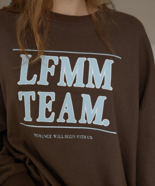 Atelier embroidered sweatshirt (brown)