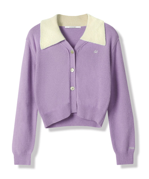 Sailor Collar Knit Cardigan_5Colors