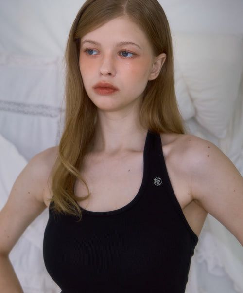 Soft Halter Sleeveless [Black]