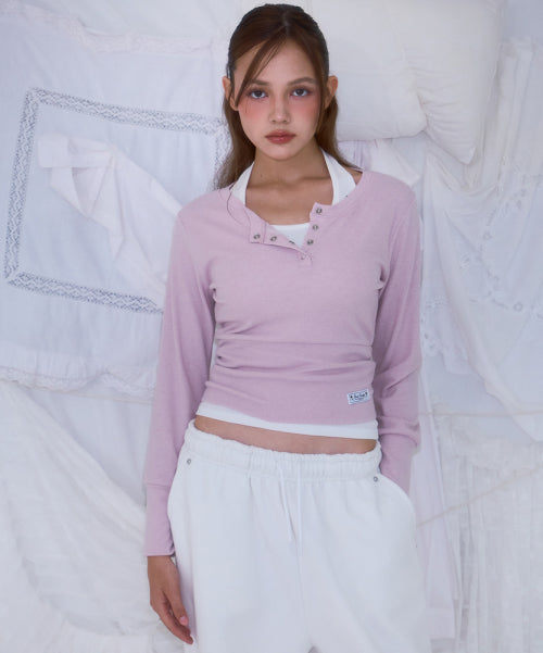 Back Point 2Way Sweatpants [Ivory]