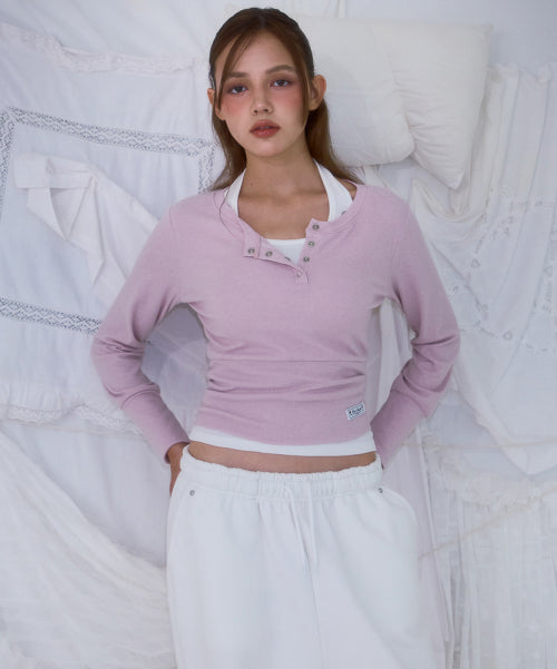 Back Point 2Way Sweatpants [Ivory]