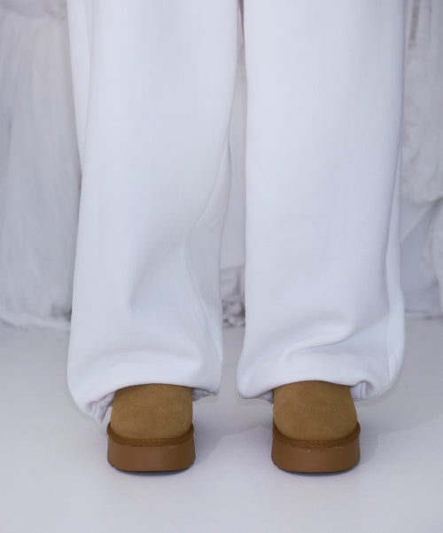 Back Point 2Way Sweatpants [Ivory]