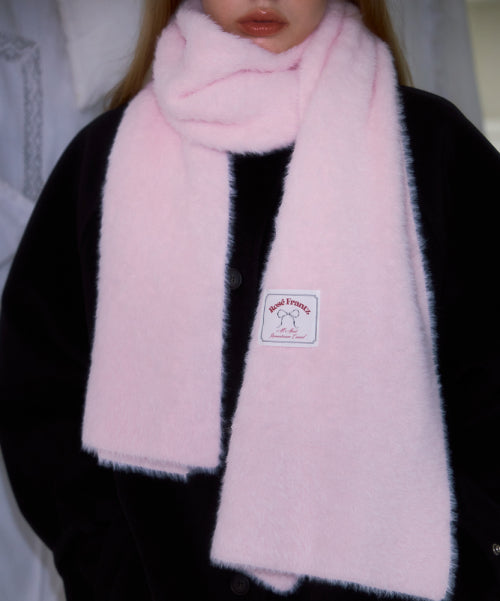 Cozy Fur Muffler [Pink]