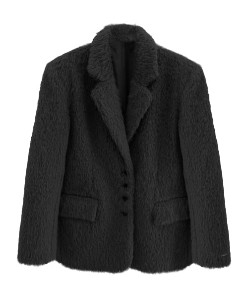 Elizabeth Boucle Blazer GREY