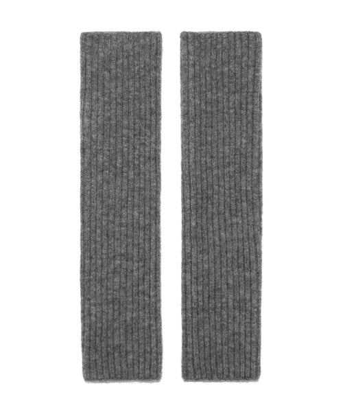 Knit leg warmer gray