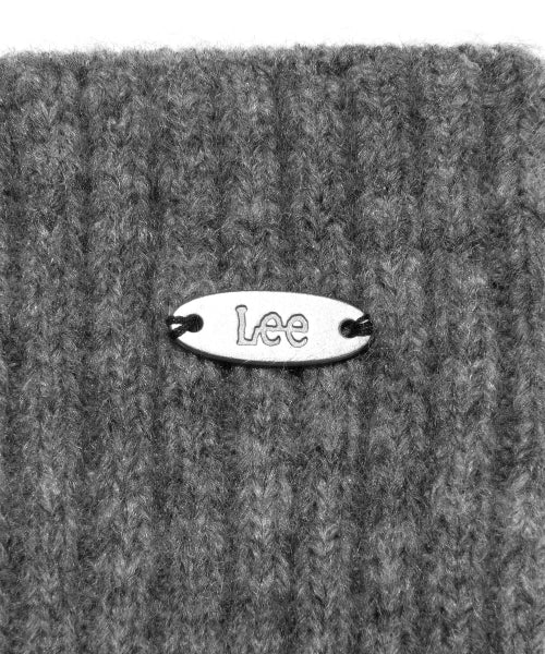 Knit leg warmer gray
