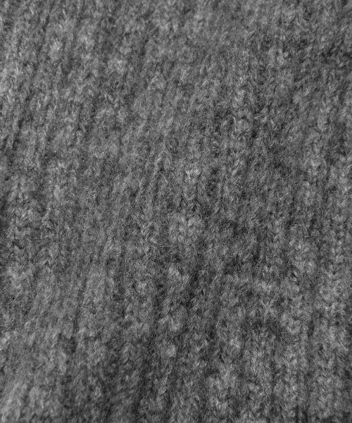 Knit leg warmer gray