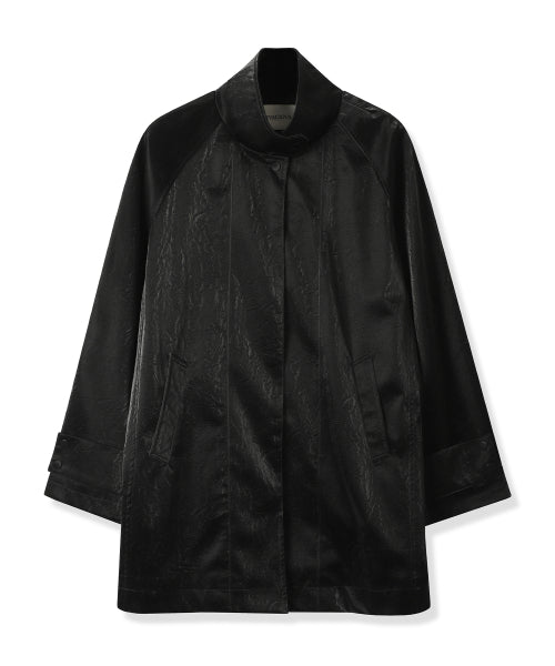 Angti Art Leather McCoat PINK
