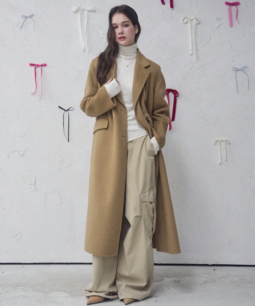 Bordo Handmade Wool Coat BLACK