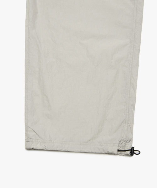 OG NYLON WIDE PANTS light gray