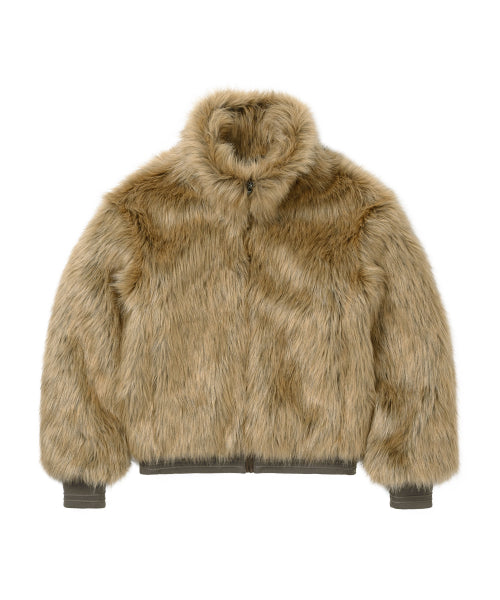 Fur Jacket Camel