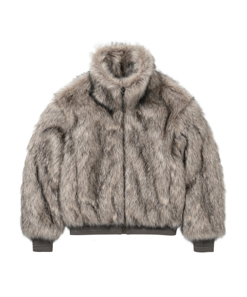 Fur Jacket Grey