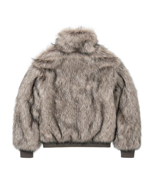Fur Jacket Grey