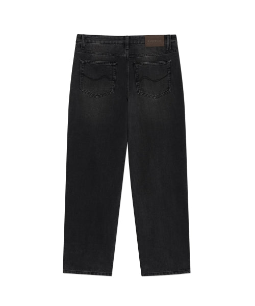 REGULAR FIT BRUSHED DENIM PANTS