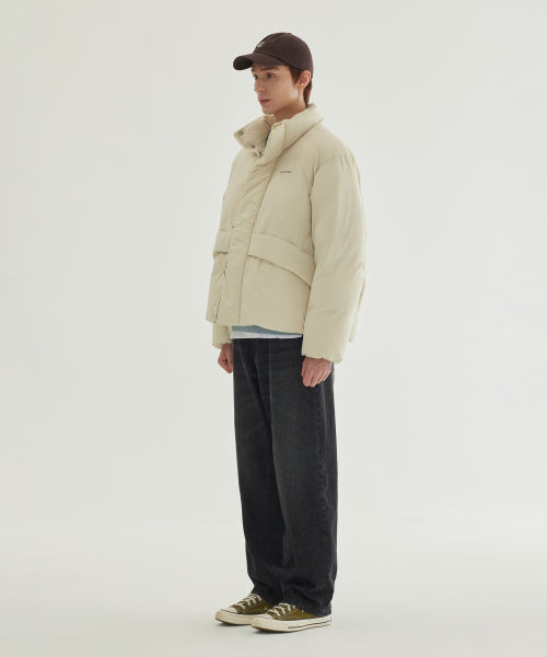 REGULAR FIT BRUSHED DENIM PANTS