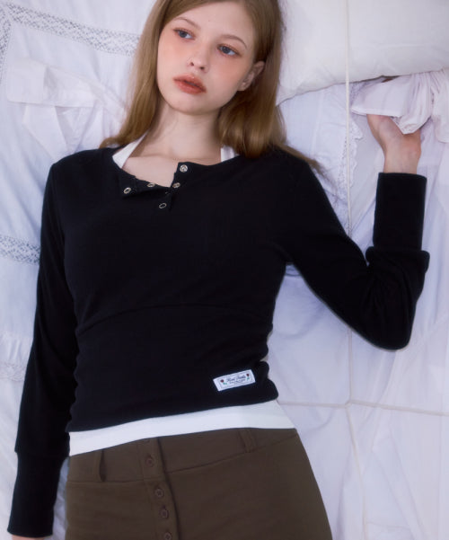 Pocket Mini Skirt [Khaki]