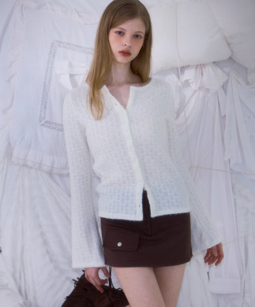 Pocket Mini Skirt [Brown]