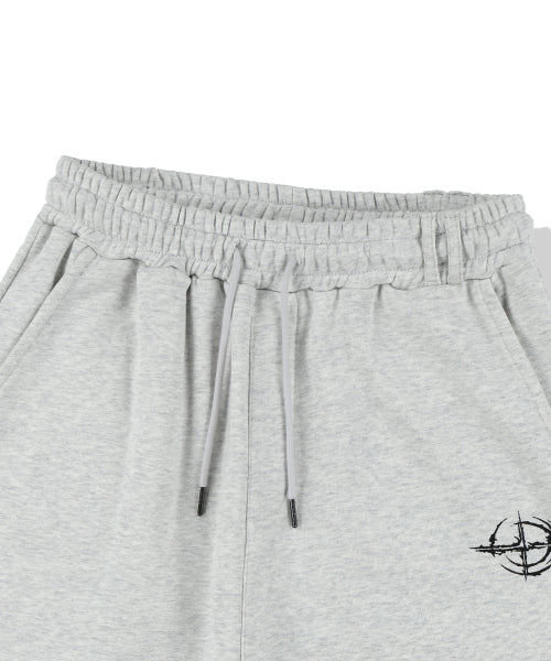 Snake Bone Sweat Pants - Light Grey
