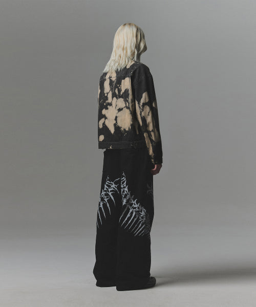 Snake Bone Sweat Pants - Black