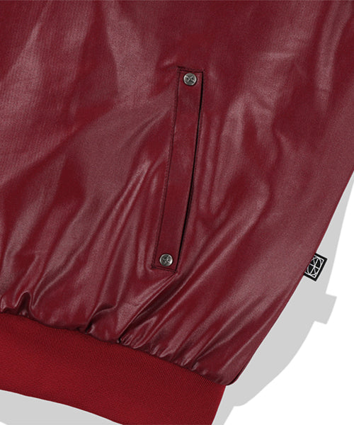 2 Crossed Viper Bomber Jacket - Red