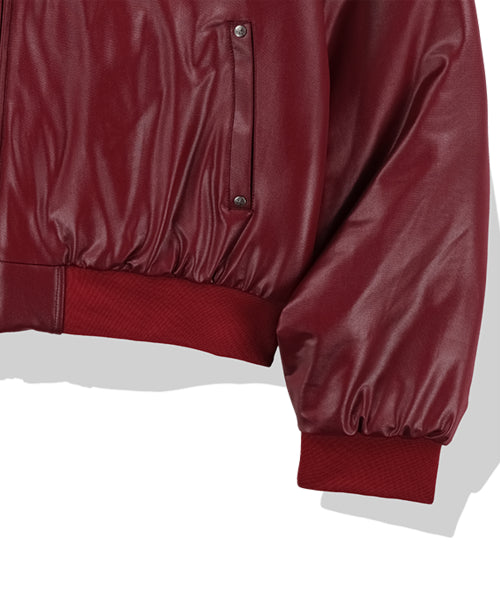 2 Crossed Viper Bomber Jacket - Red