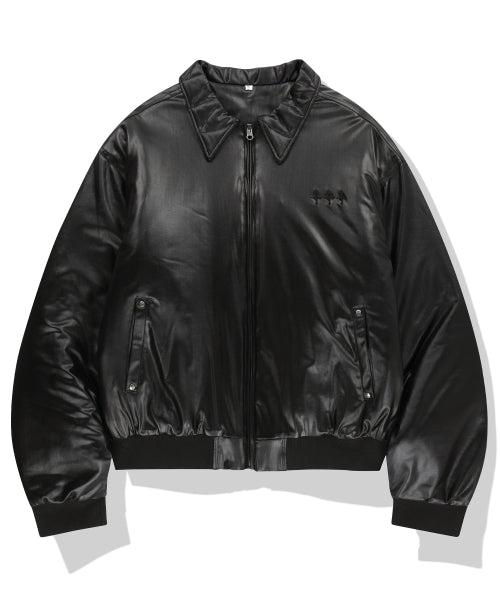 2 Crossed Viper Bomber Jacket - Black