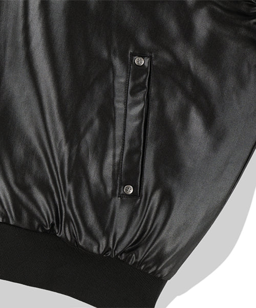 2 Crossed Viper Bomber Jacket - Black