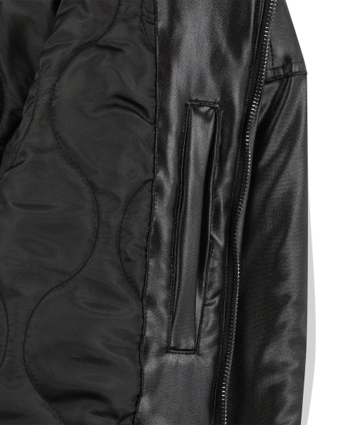 2 Crossed Viper Bomber Jacket - Black