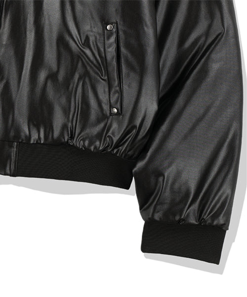 2 Crossed Viper Bomber Jacket - Black