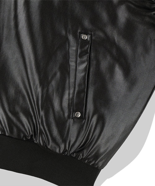 2 Crossed Viper Bomber Jacket - Black