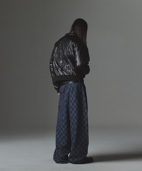 2 Crossed Viper Bomber Jacket - Black