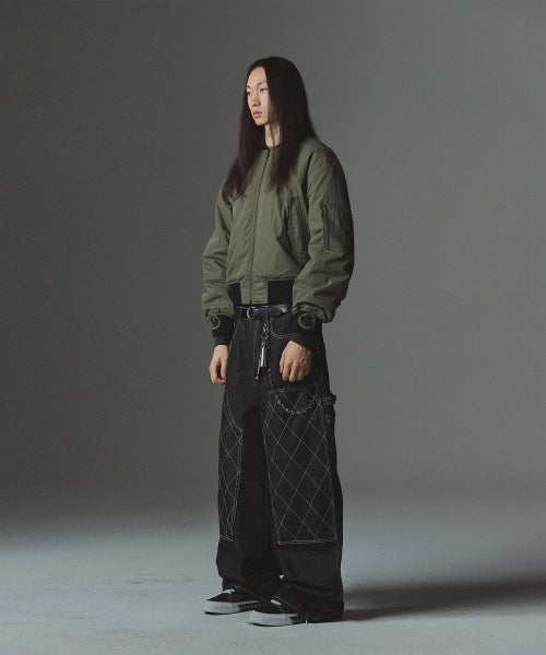 Abyss Angel MA-1 Jacket - Khaki