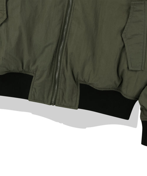 Abyss Angel MA-1 Jacket - Khaki