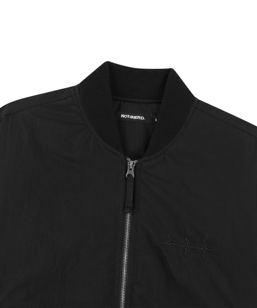 Abyss Angel MA-1 Jacket - Black