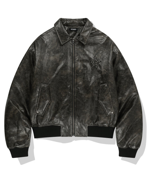 Thorn 4 MA-1 Bomber Jacket - Black