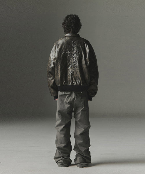Thorn 4 MA-1 Bomber Jacket - Black