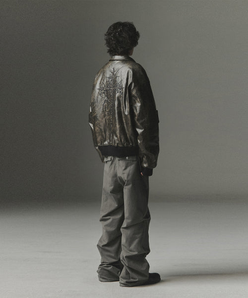 Thorn 4 MA-1 Bomber Jacket - Black