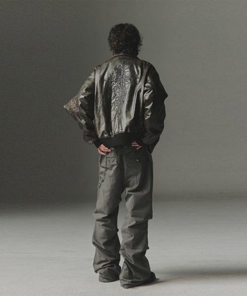 Thorn 4 MA-1 Bomber Jacket - Black