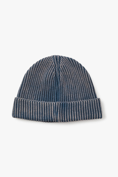 [Vintage] Pigment Short Beanie _Blue HH15381402