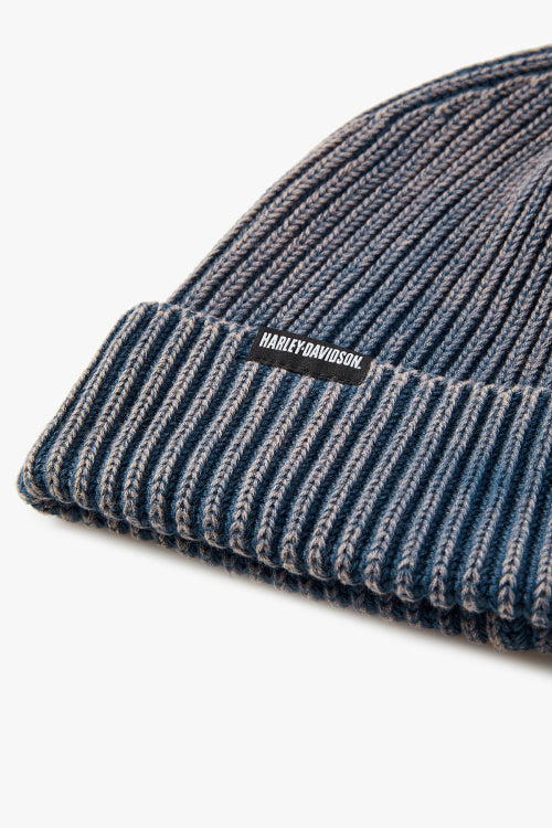[Vintage] Pigment Short Beanie _Blue HH15381402