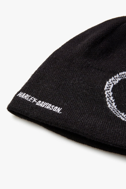Harley Cuffless Beanie_Black HH15381403