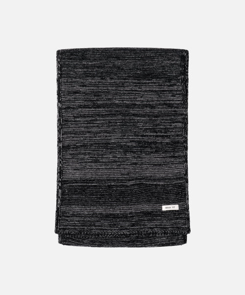 COVERT YARN MIXED MUFFLER [BLACK]