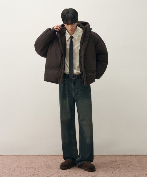 WOOL SNUG SLIDE [BROWN]