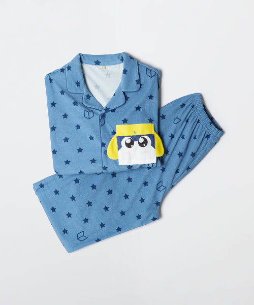 [Frog Sergeant Keroro] Sleeping Pajama (BLUE)_SPPPF4TU05