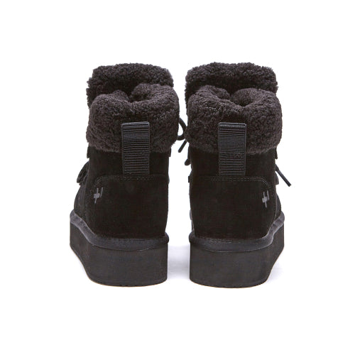 3300 Balloony Lace Up Boots FLOTGA4W33