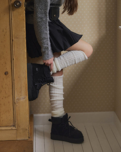 3300 Balloony Lace Up Boots FLOTGA4W33