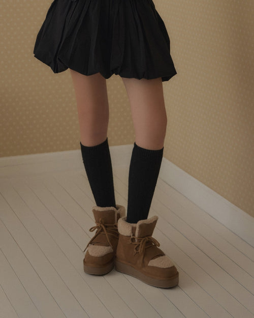 3300 Balloony Lace Up Boots FLOTGA4W32