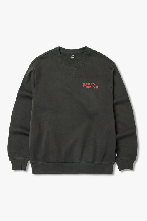 Harley Davidson Eagle Sweatshirt T-shirt _Charcoal HH15309331