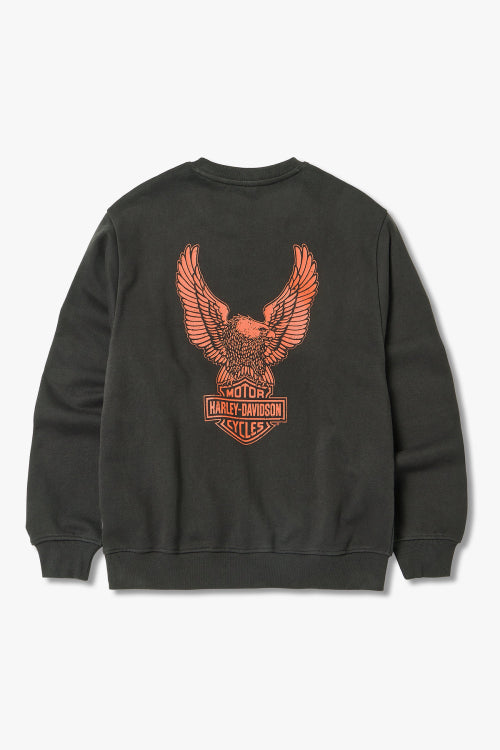 Harley Davidson Eagle Sweatshirt T-shirt _Charcoal HH15309331